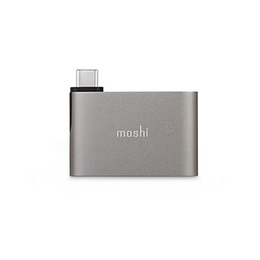 Avis Moshi Adaptateur USB-C vers double USB Gris
