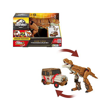 Avis Jurassic World Fierce Changers - Figurine Chase 'N Roar Tyrannosaurus Rex 21 cm