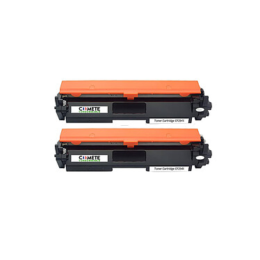 COMETE - HP 94X - Pack de 2 Toners Compatibles avec Imprimante HP/HP Laserjet Pro - Noir - Marque française
