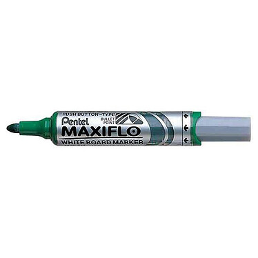 PENTEL Marqueur pour tableau blanc MAXIFLO MWL5M Vert x 12