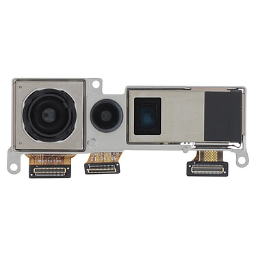 Clappio Caméra Arrière pour Google Pixel 6 Pro 50MP + 12MP + 48MP Noir