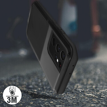 Avis Love Mei Coque pour Samsung S21 Ultra Anti-pluie Antichoc 3m Powerful  Noir