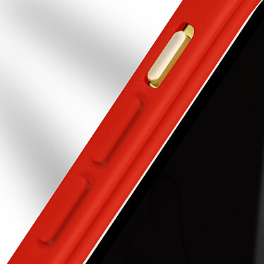 Avizar Coque 360° pour iPhone 11 Dos Rigide Protection Écran Souple Coins Renforcés  Contour rouge pas cher