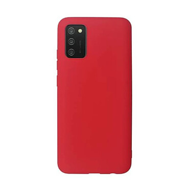 Myway Coque pour Samsung Galaxy A02S COLORED Souple en TPU Rouge