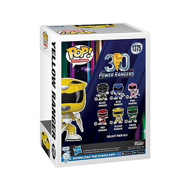 Avis Power Rangers 30th - Figurine POP! Yellow Ranger 9 cm