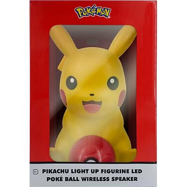 Acheter Pokémon - Haut-parleur Bluetooth avec fonction lumineuse Pikachu 30 cm