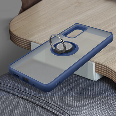 Acheter Avizar Coque Samsung Galaxy S20 FE avec Bague Métallique Fonction Support bleu