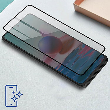 Avis 3mk Film pour Xiaomi Redmi 10 et 10 2022 Verre Trempé 9H Bords Biseautés Hardglass Max Lite  Noir