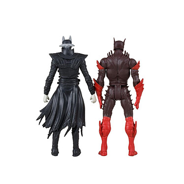 DC Direct Gaming - Figurines et comic book Batman Who Laughs & Red Death (Dark Nights Metal 1) pas cher