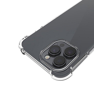 Acheter Evetane Coque iPhone 15 Pro Antichoc bords renforcés en Silicone transparente Motif