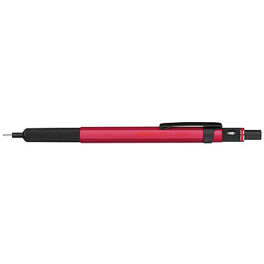 ROTRING Porte-mines à mines fines 500, 0,5 mm, rouge