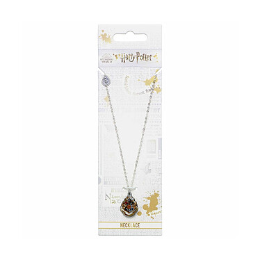 Acheter Harry Potter - Pendentif et collier plaqués argent Hogwarts