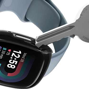 Avis Avizar Coque Noire avec Protection Écran  pour Fitbit Versa 4 et Fitbit Sense 2