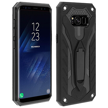 Forcell Coque Samsung pour Galaxy S8 Plus Protection Hybride Série Phantom by  Noir