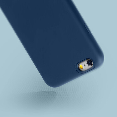 Avis Avizar Coque iPhone 6 et 6S Silicone Semi-rigide Mat Finition Soft Touch Bleu nuit