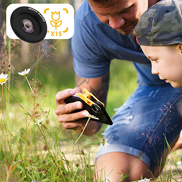 Acheter Kodak Kit Objectif  pour Smartphone 2 en 1 Grand Angle 100° / Macro 15X