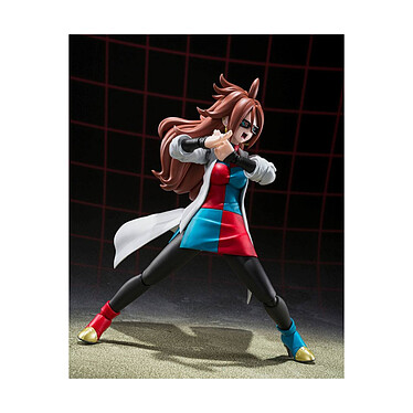 Dragon Ball FighterZ - Figurine S.H. Figuarts Android 21 (Lab Coat) 15 cm pas cher