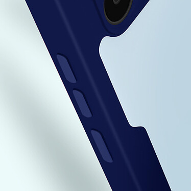 Avizar Coque pour Xiaomi Redmi A1 et Redmi A2 antichoc dos plexiglas et avant polymère Coins Renforcés  Contour Bleu pas cher