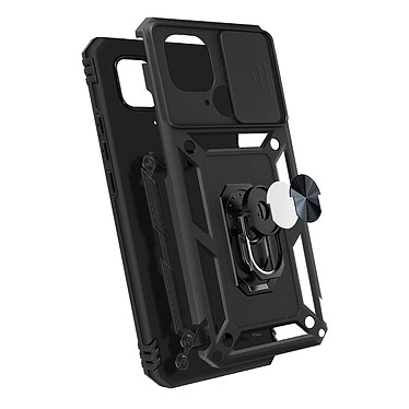 Avis Avizar Coque Pour Xiaomi Redmi 10C avec Cache caméra et Bague Support Vidéo  noir