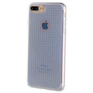 Muvit Coque pour iPhone 6 Plus / 6S Plus / 7 Plus / 8 Plus Kaleï en TPU Bleu