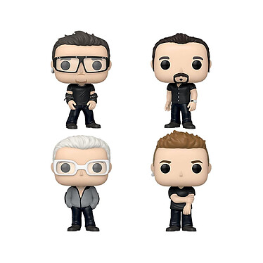 Acheter U2 - Pack 4 figurines POP! Albums DLX POP 9 cm