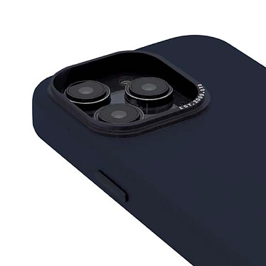 Decoded Coque Compatible avec le MagSafe en cuir pour iPhone 14 Pro Max Bleu pas cher