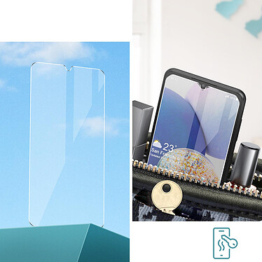 Avis Avizar Film pour Samsung Galaxy A14 4G et 5G Plastique Flexible Adhésion Totale  Transparent