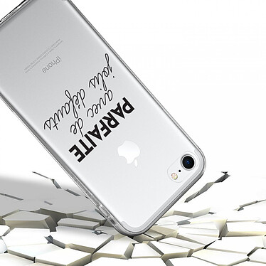 Acheter Evetane Coque iPhone 7/8/ iPhone SE 2020 360 intégrale transparente Motif Parfaite Avec De Jolis Défauts Tendance