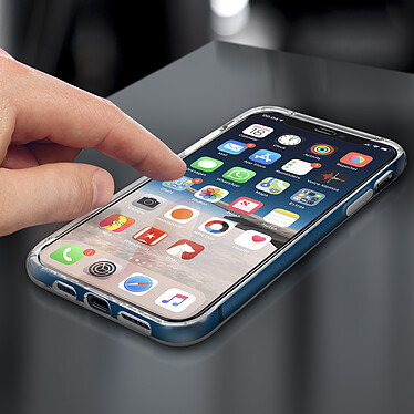 Acheter Avizar Coque Apple iPhone 12 Pro Max Souple et Film Verre Trempé Dureté 9H transparent