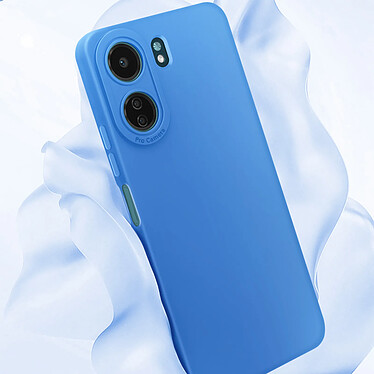 Acheter Avizar Coque pour Xiaomi Redmi 13C Silicone Mat Protection Caméra Bleu