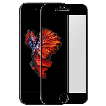 Avizar Film Écran iPhone 6 Plus et 6S Plus Verre Trempé Biseauté Transparent Bord noir