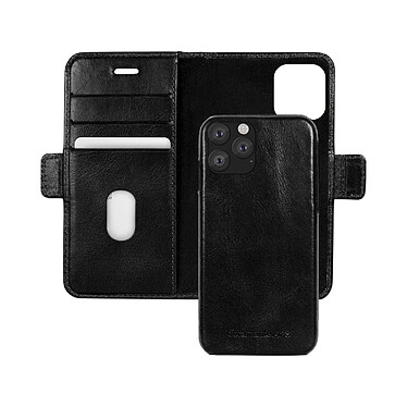 Avis DBRAMANTE1928 Étui pour iPhone 11 Pro Folio 2 en 1 Modèle Lynge en Cuir avec Porte-Cartes Noir