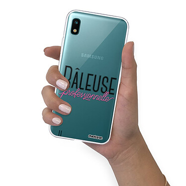 Evetane Coque Samsung Galaxy A10 360 intégrale transparente Motif Râleuse professionnelle Tendance pas cher