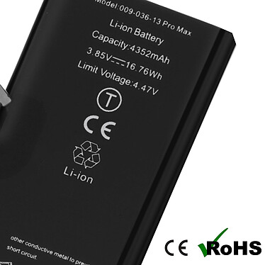 Acheter Clappio Batterie Decode PCB Version pour iPhone 13 Pro Max 4352mAh Noir