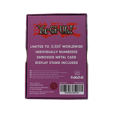 Avis Yu-Gi-Oh - ! - Réplique Card Marshmallon Limited Edition