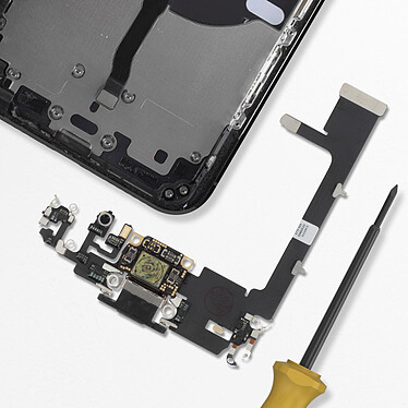 Acheter Clappio Connecteur de Charge Lightning pour iPhone 11 Pro Noir