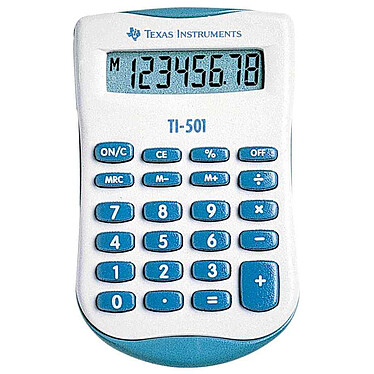 TEXAS INSTRUMENTS Calculatrice de poche TI-501 - 8 chiffres Calculatrice de poche