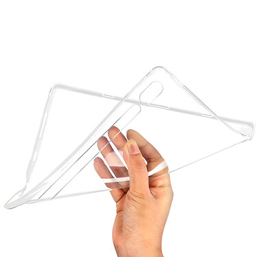 Avizar Coque Samsung Galaxy Tab S6 10.5 Silicone Flexible Résistant fine transparent pas cher