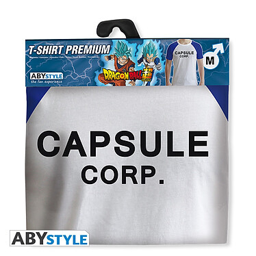 Dragon Ball Super - T-shirtTrunks futur bleu & blanc - Premium - Taille XL pas cher