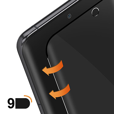 Acheter Avizar Film pour Huawei P60 Pro Flexible Incassable anti-rayures 9H incurvé Noir