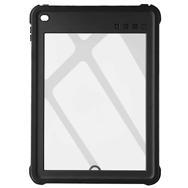 Redpepper Coque Intégrale pour iPad Air , iPad 5 et 6 Waterproof IP68  Contour Noir