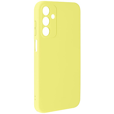 Avizar Coque pour Samsung Galaxy A15 5G Semi-rigide Soft-touch Anti-traces Jaune