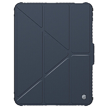 Nillkin Étui Antichoc pour iPad Pro 11 2024 Clapet Support Multi angles Bleu Nuit