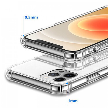 Avis Evetane Coque iPhone 13 Pro Antichoc Silicone + 2 Vitres en verre trempé Protection écran