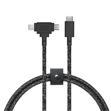 Avis Native Union ECO Belt Câble universal USB-C vers USB-C/Lightning 1.8m Cosmo