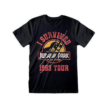 Jurassic Park - T-Shirt I Survived 1993 - Taille L