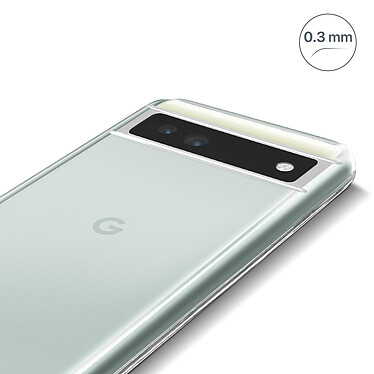 Avis Avizar Coque pour Google Pixel 6a Silicone Gel Souple Flexible Ultra-fine 0.3mm  Transparent