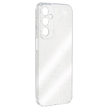 Avizar Coque pour Samsung A15 5G Silicone Pailleté Caméra Protégée Transparent