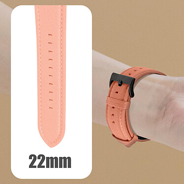 Avizar Bracelet pour Apple Watch 41mm / 40mm et 38 mm Finition Texturé  Corail pas cher