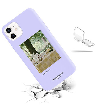 Avis LaCoqueFrançaise Coque iPhone 11 Silicone Liquide Douce lilas Été Provencal